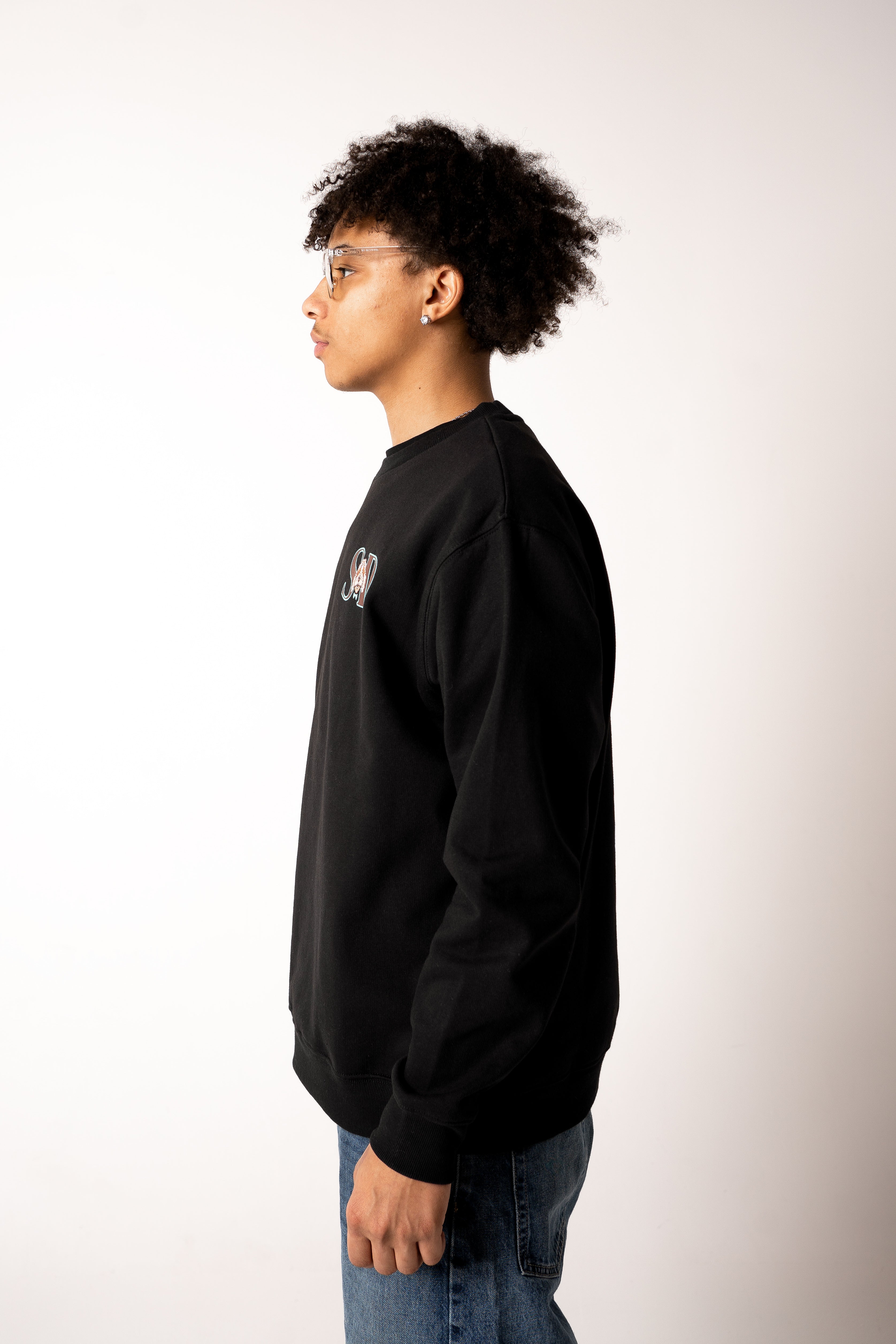 men sweater black