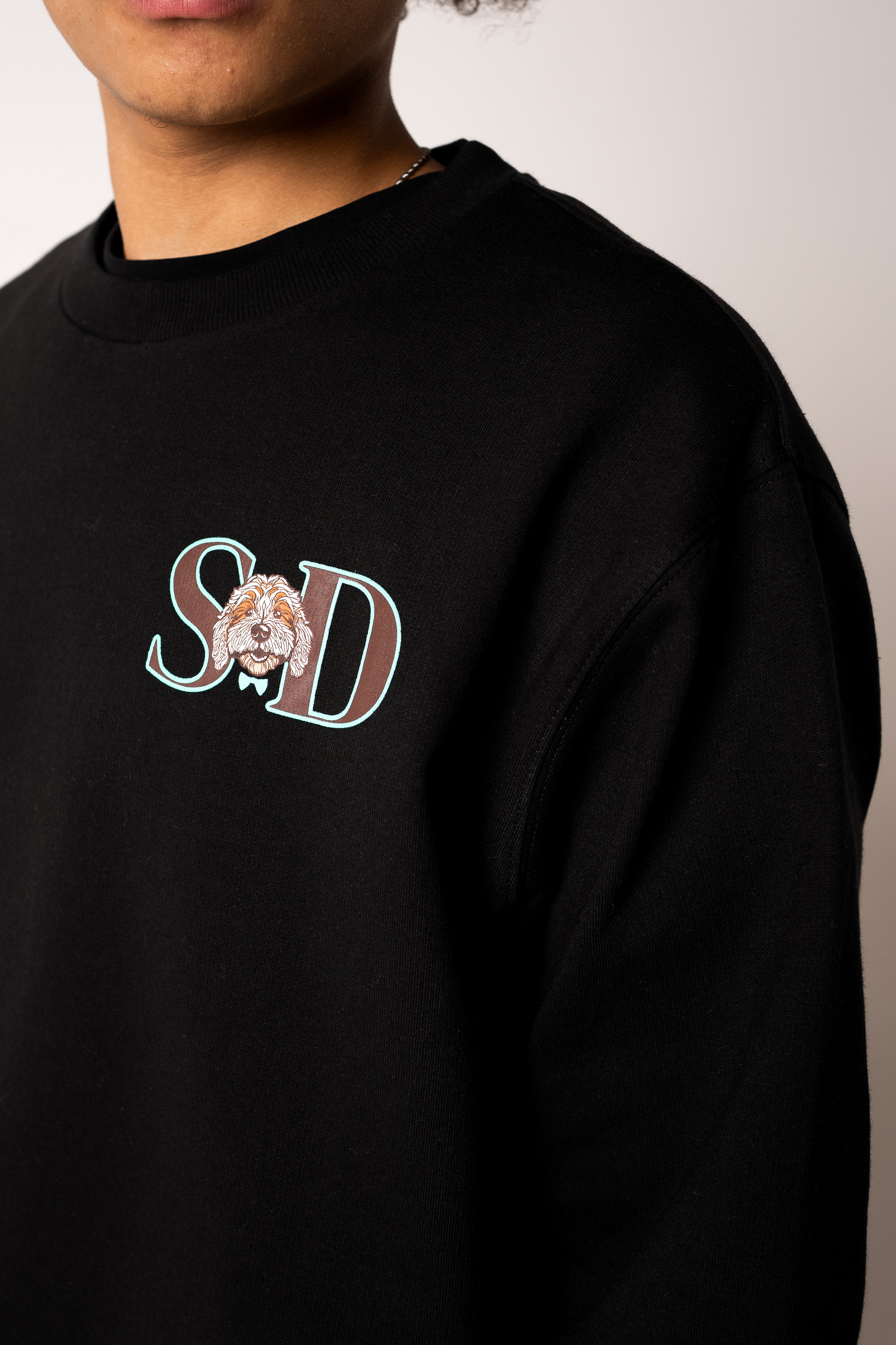 men sweater black