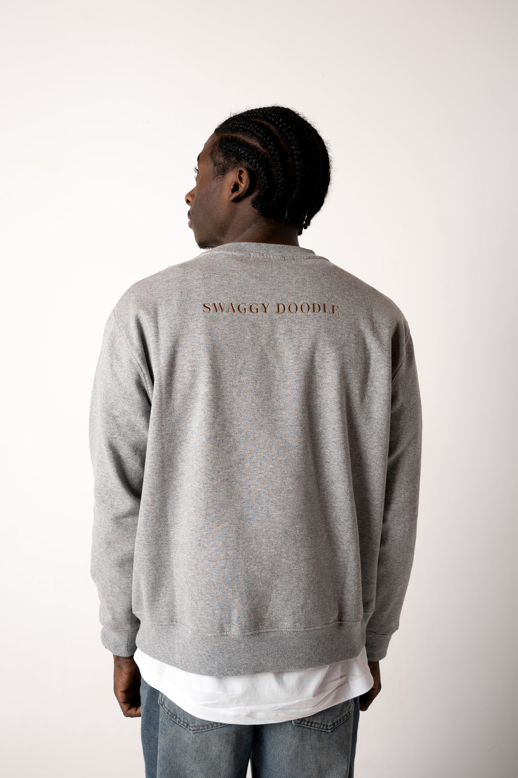men sweater gray