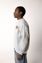 men sweater gray