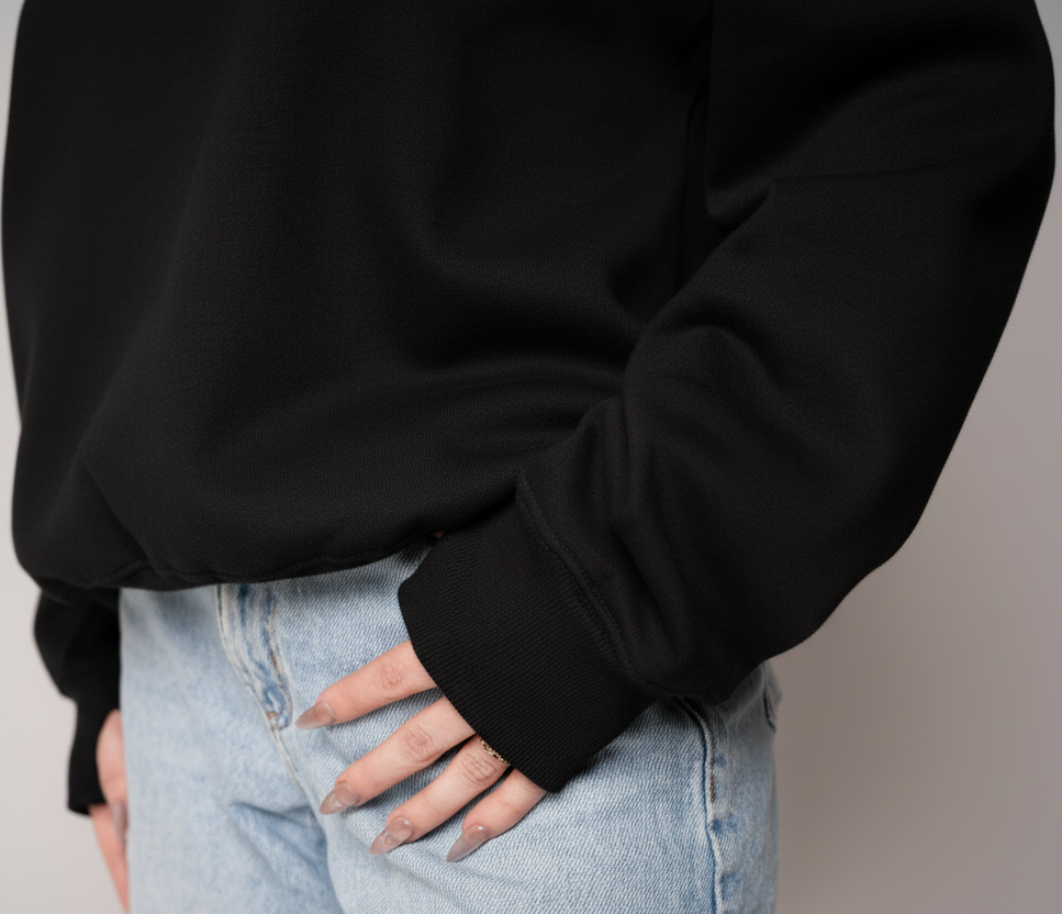 Women Sweatshirt black
