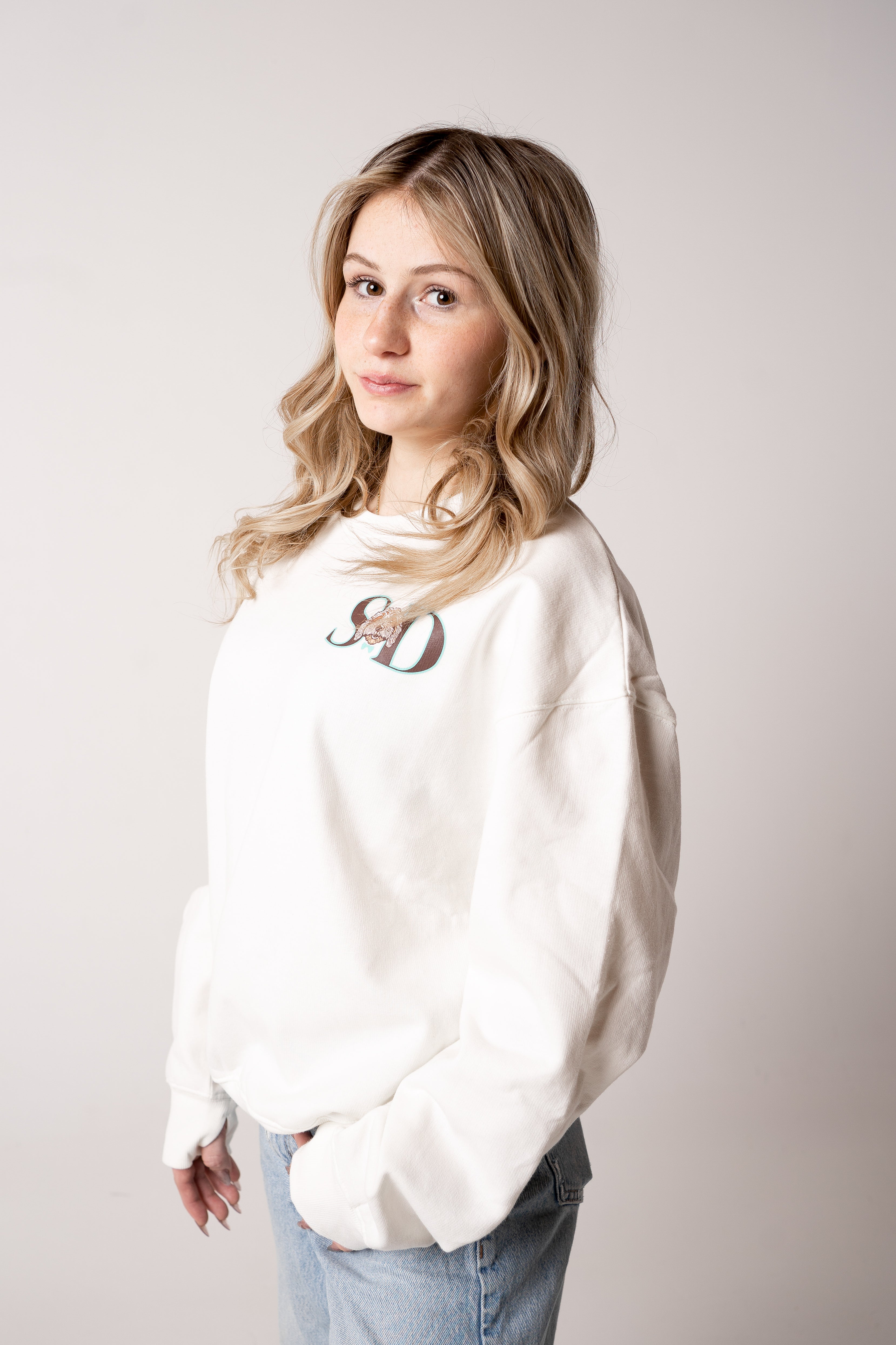 Women Sweater white