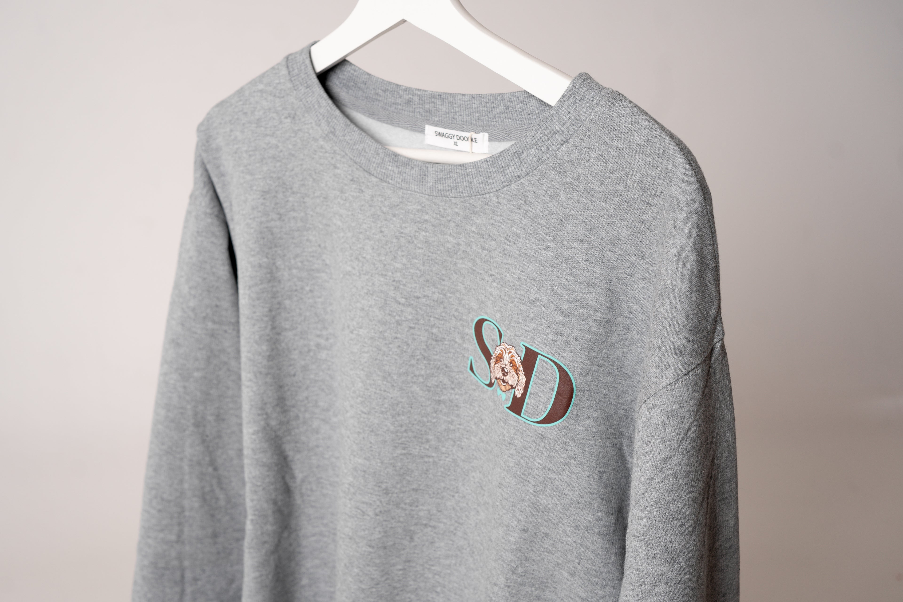 men sweater gray