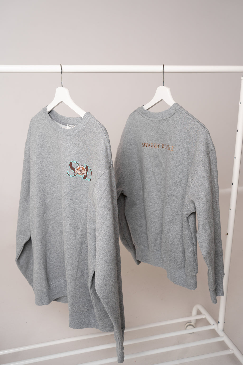 Men's Printed Sweatshirt Gray