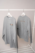 Men's Printed Sweatshirt Gray