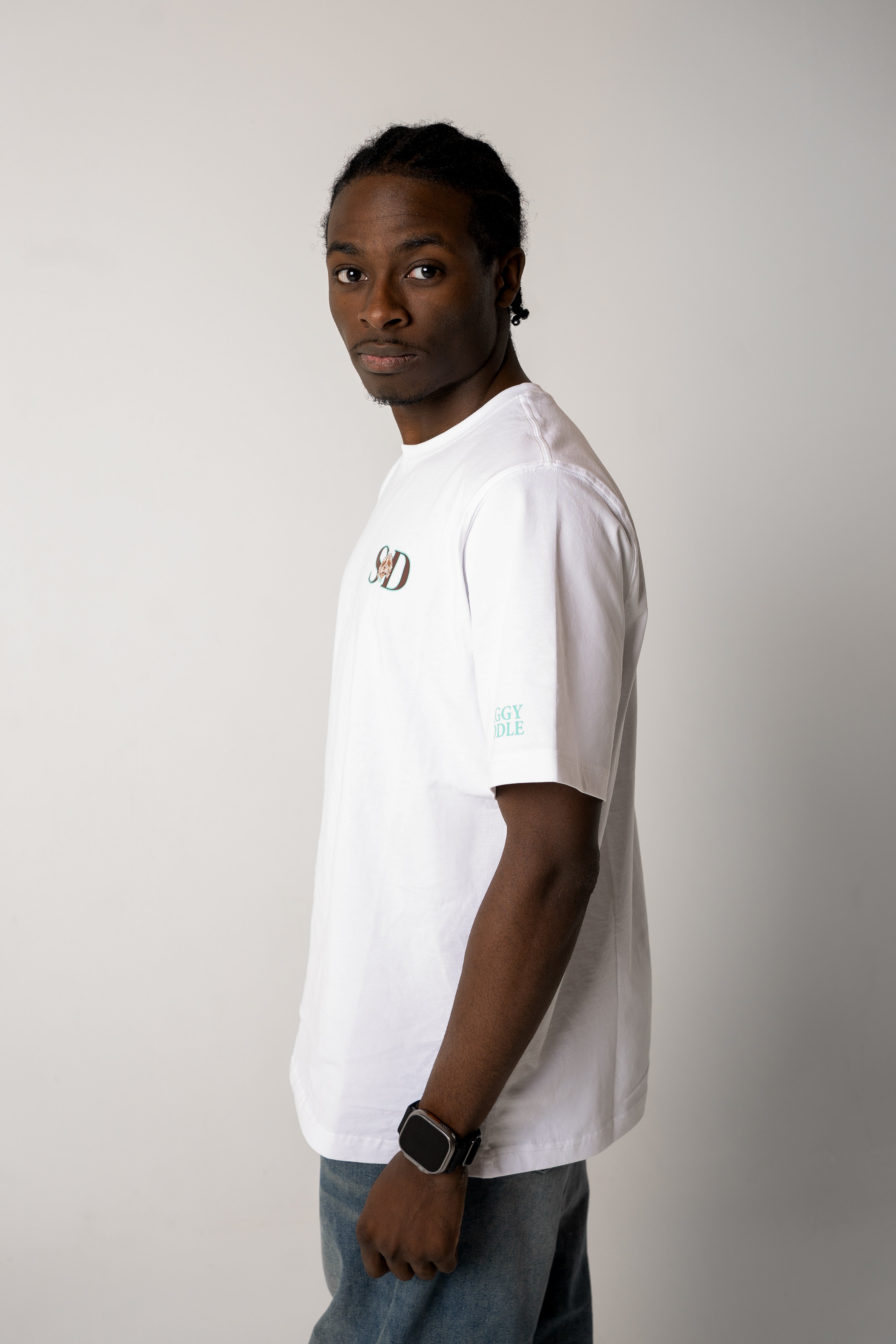 mens tshirt White