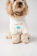 Doodle Dog's Blue Star Patched Sweatshirt